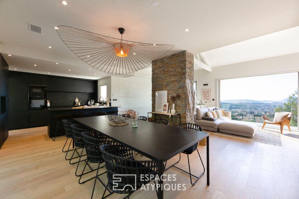 maison au faron vue mer toulon var vendre estimer espaces atypiques