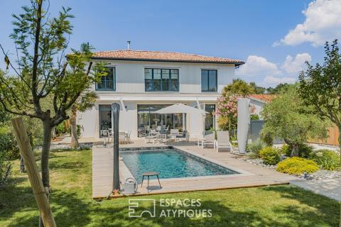 An architect-designed house with Mediterranean influences
