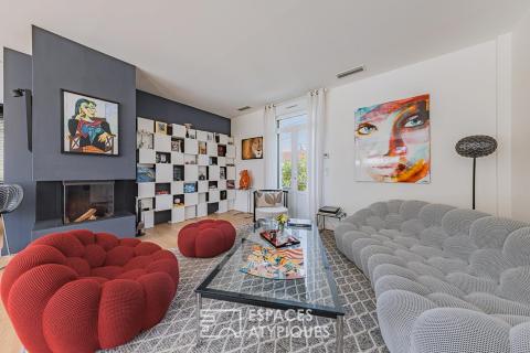 An architect-designed house with Mediterranean influences