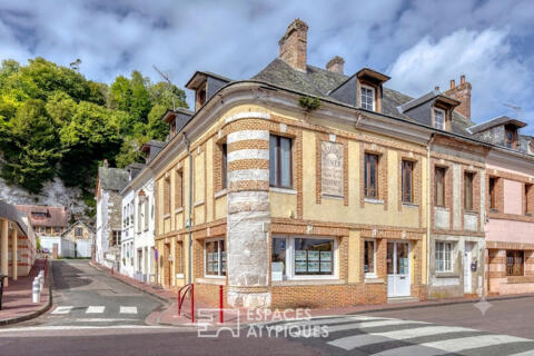 Immeuble loué composé d’un local commercial et appartement