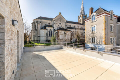 Apartment with terrace in the city center