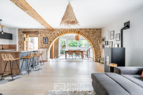Maison de charme au coeur du Beaujolais des Pierres Dorées avec ses chambres d&rsquo;hôtes