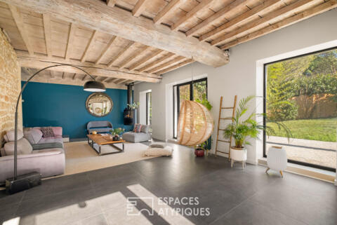Maison à la rénovation d&rsquo;exception au coeur des Monts d&rsquo;or.