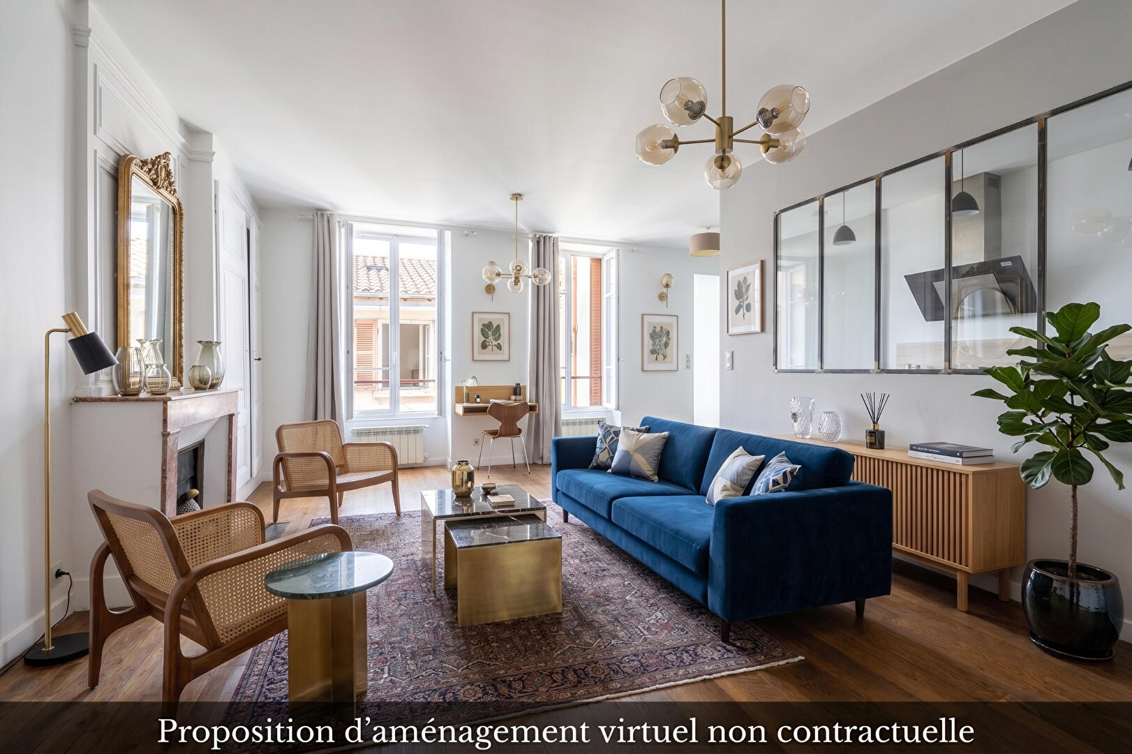 Beautiful renovated top floor apartment