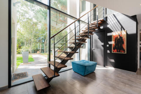Villa d’architecte avec piscine intérieure aux portes de Rennes