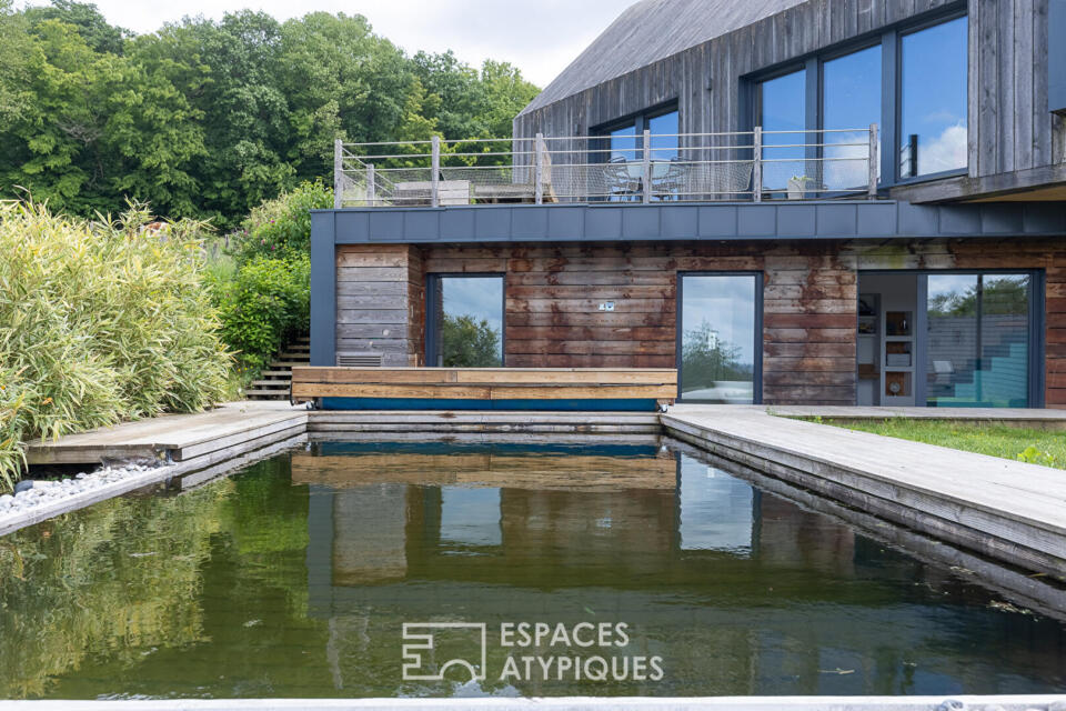 L'élégance contemporaine en ossature bois