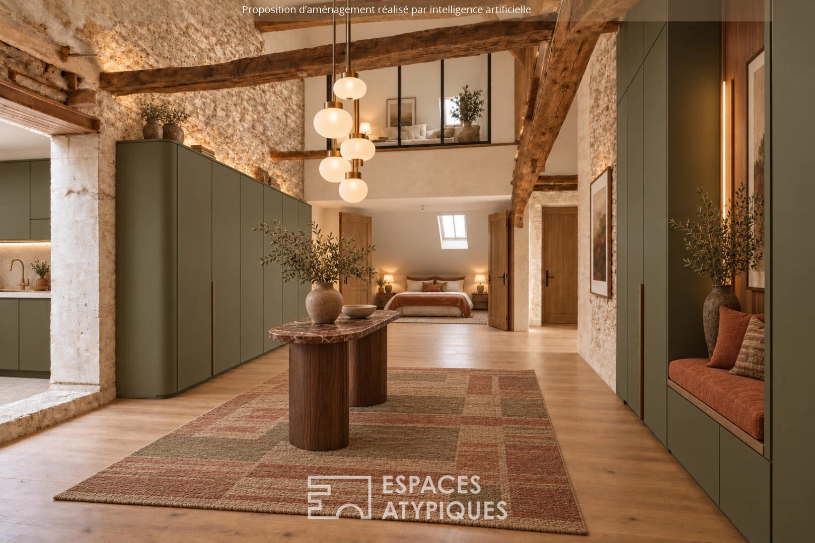 Plateau à aménager dans un hôtel particulier du XVIIIe