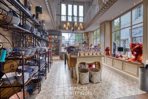 Charming boutique in the city center of Chinon