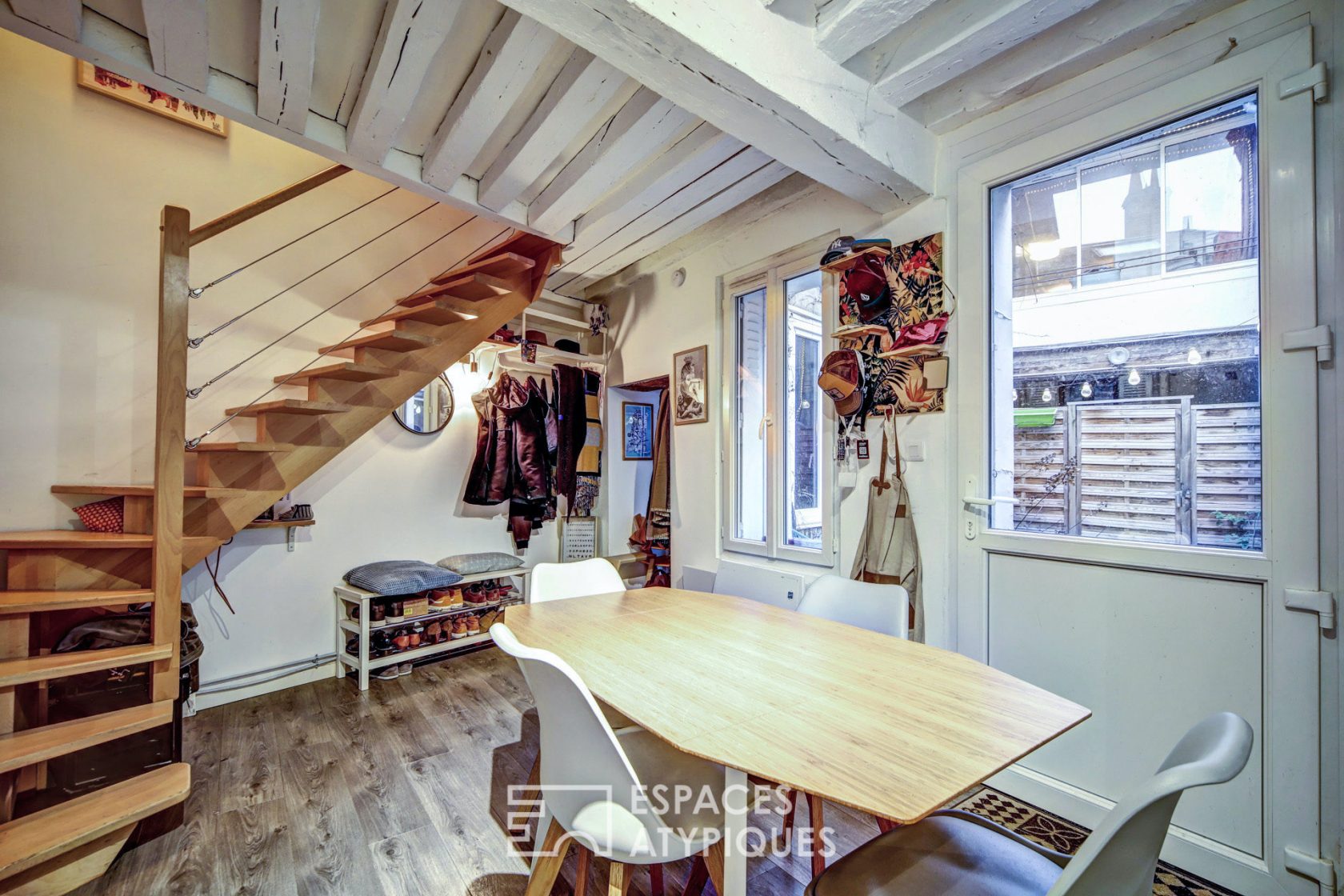 Duplex avec cour intérieure privative