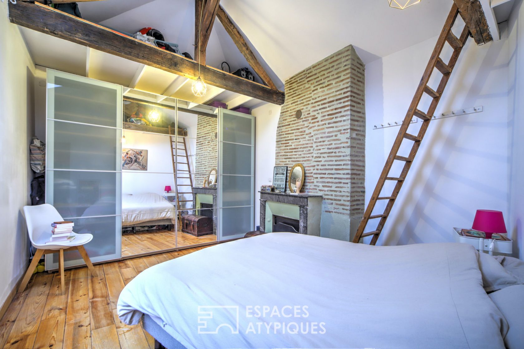 Duplex avec cour intérieure privative