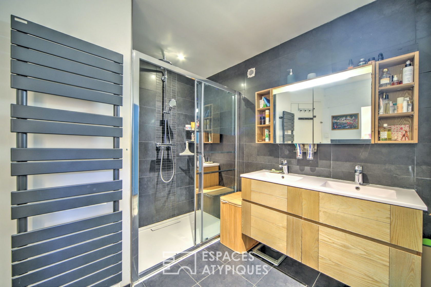 Duplex avec cour intérieure privative
