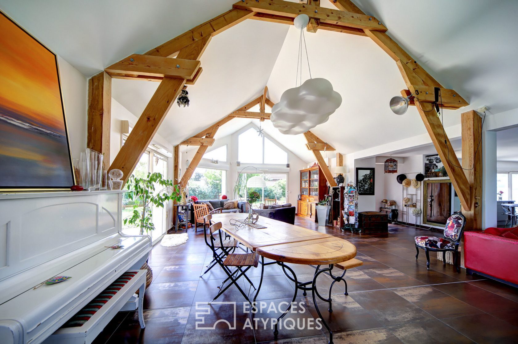 Maison familiale contemporaine proche forêt domaniale