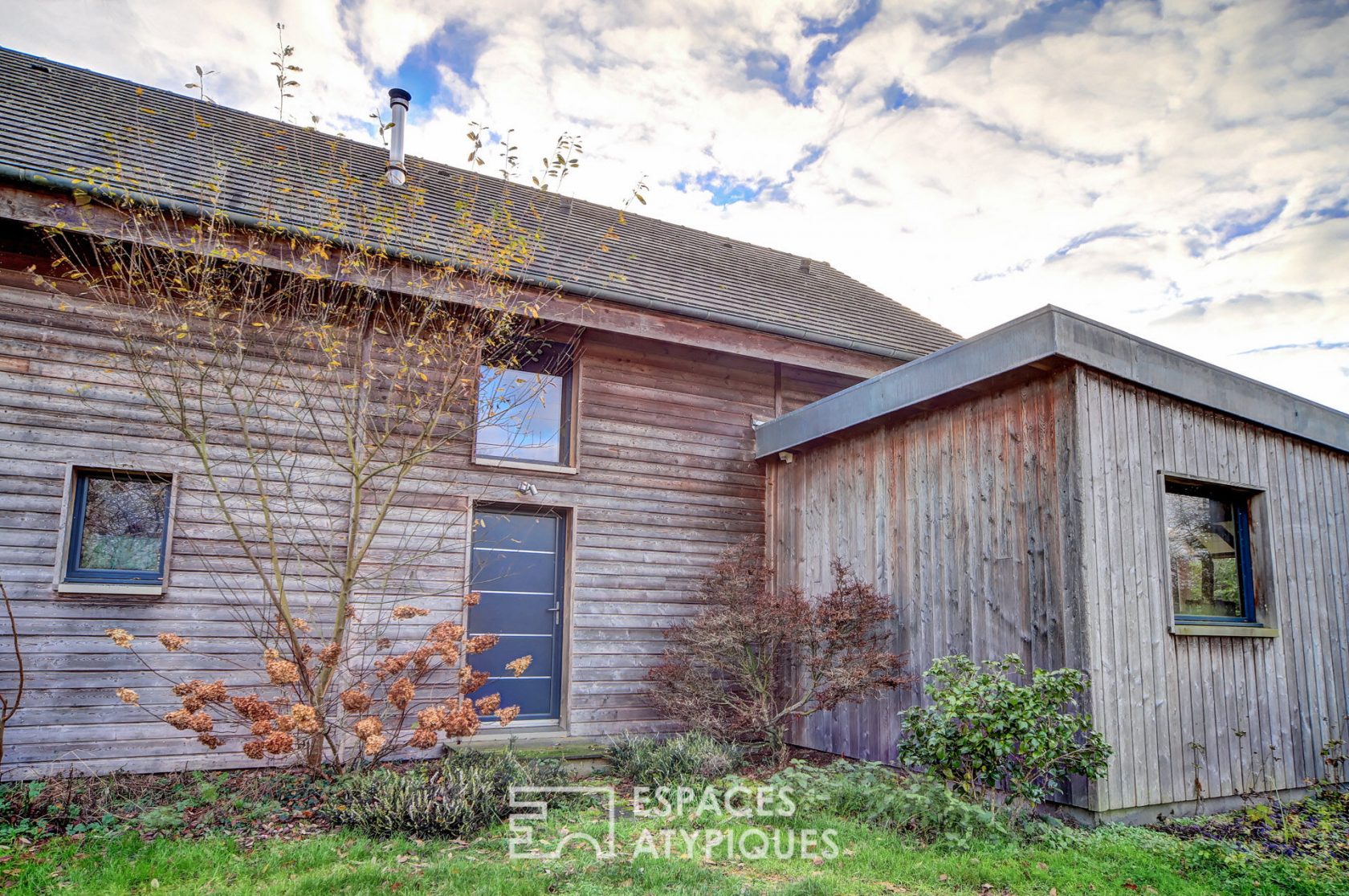 Maison contemporaine en bois labellisée BBC