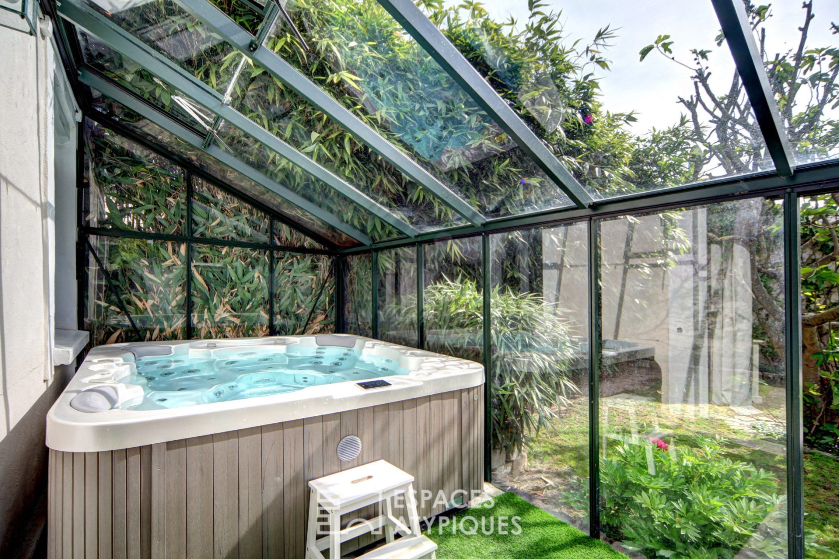 Maison rénovée avec jardin