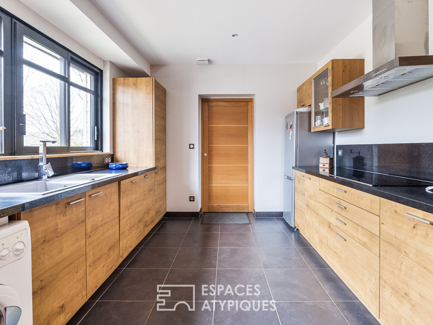 Maison bourgeoise avec extension contemporaine
