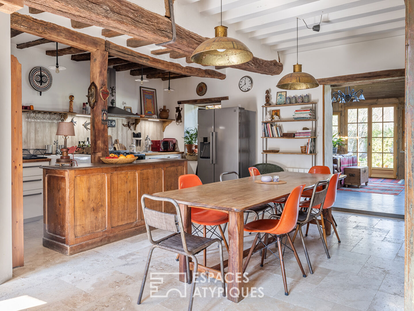 Charmante maison de 1800 rénovée et son extension en bois