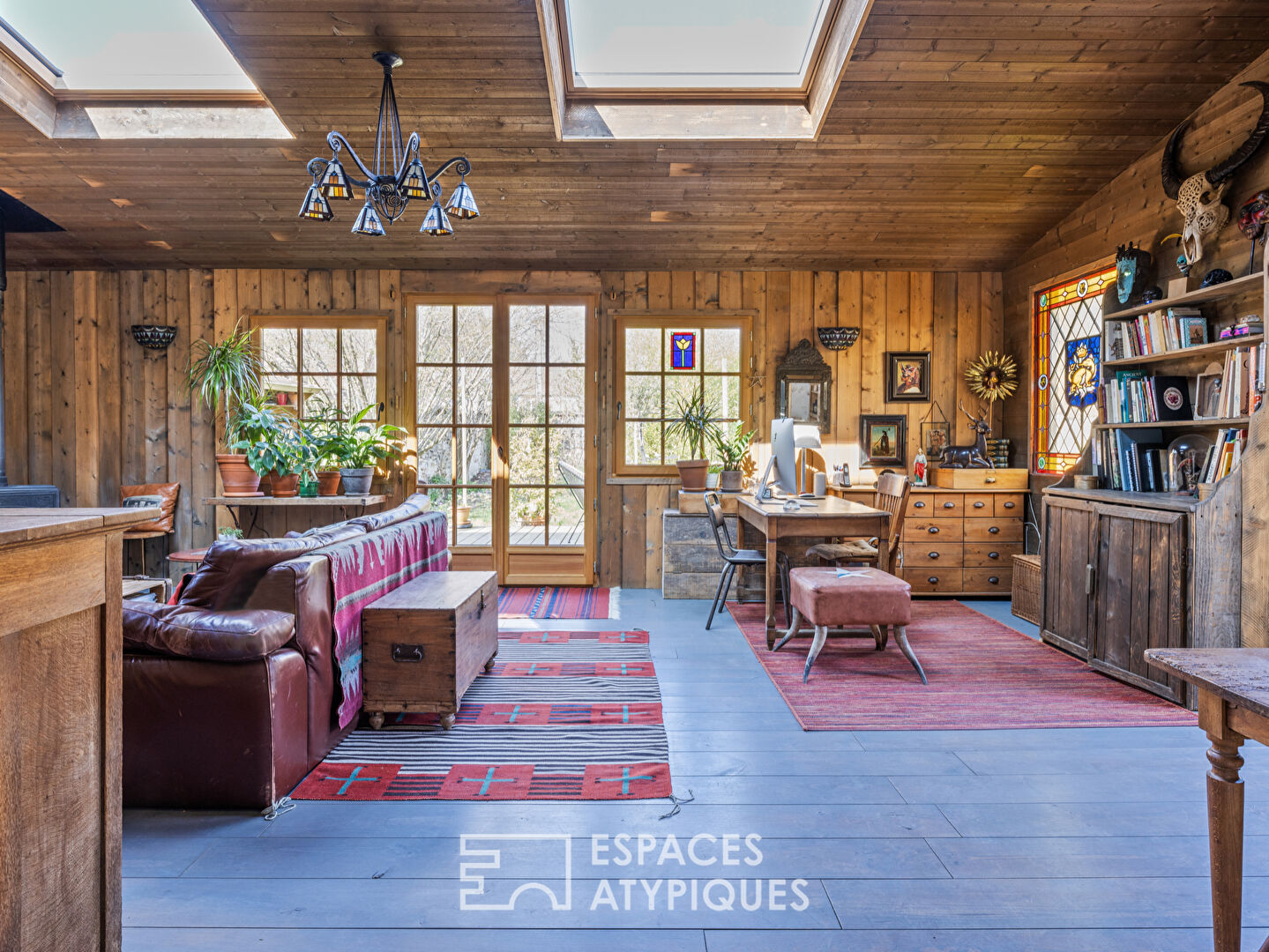 Charmante maison de 1800 rénovée et son extension en bois