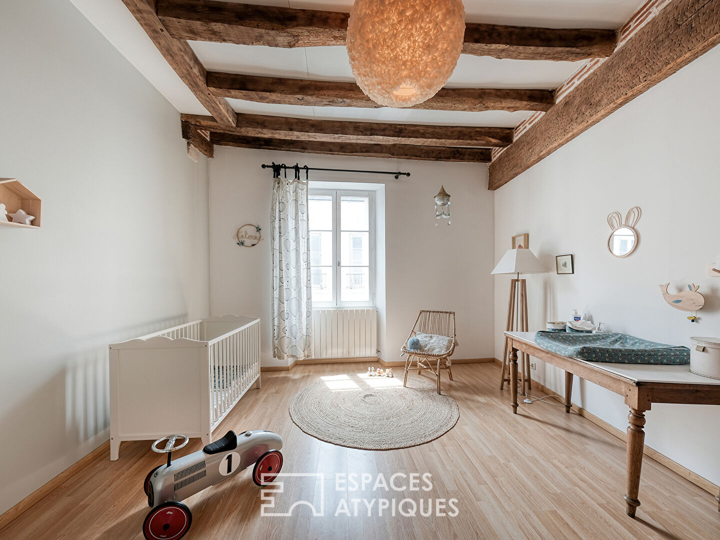 Maison de ville avec cour
