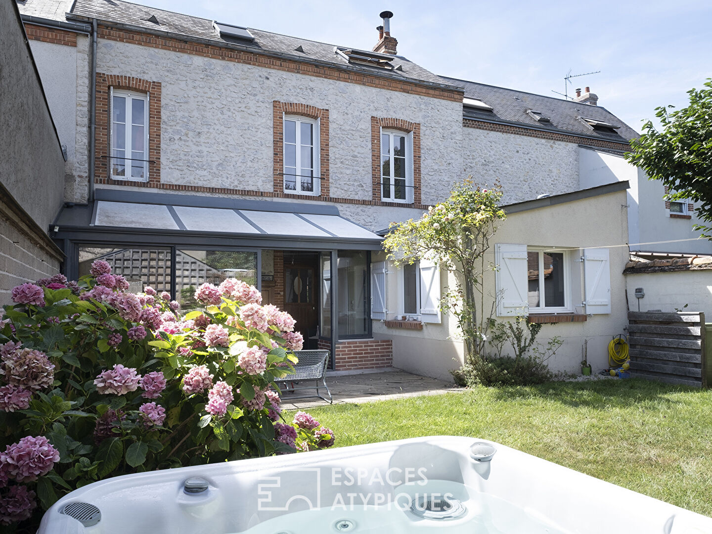 Maison de ville avec jardin