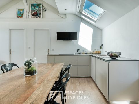 Dernier étage au style épuré