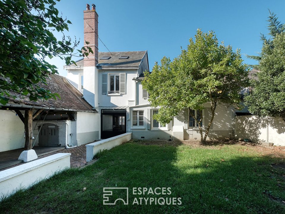 28260 ANET - Maison de ville rénovée dans un esprit contemporain - Réf. 00289EAO