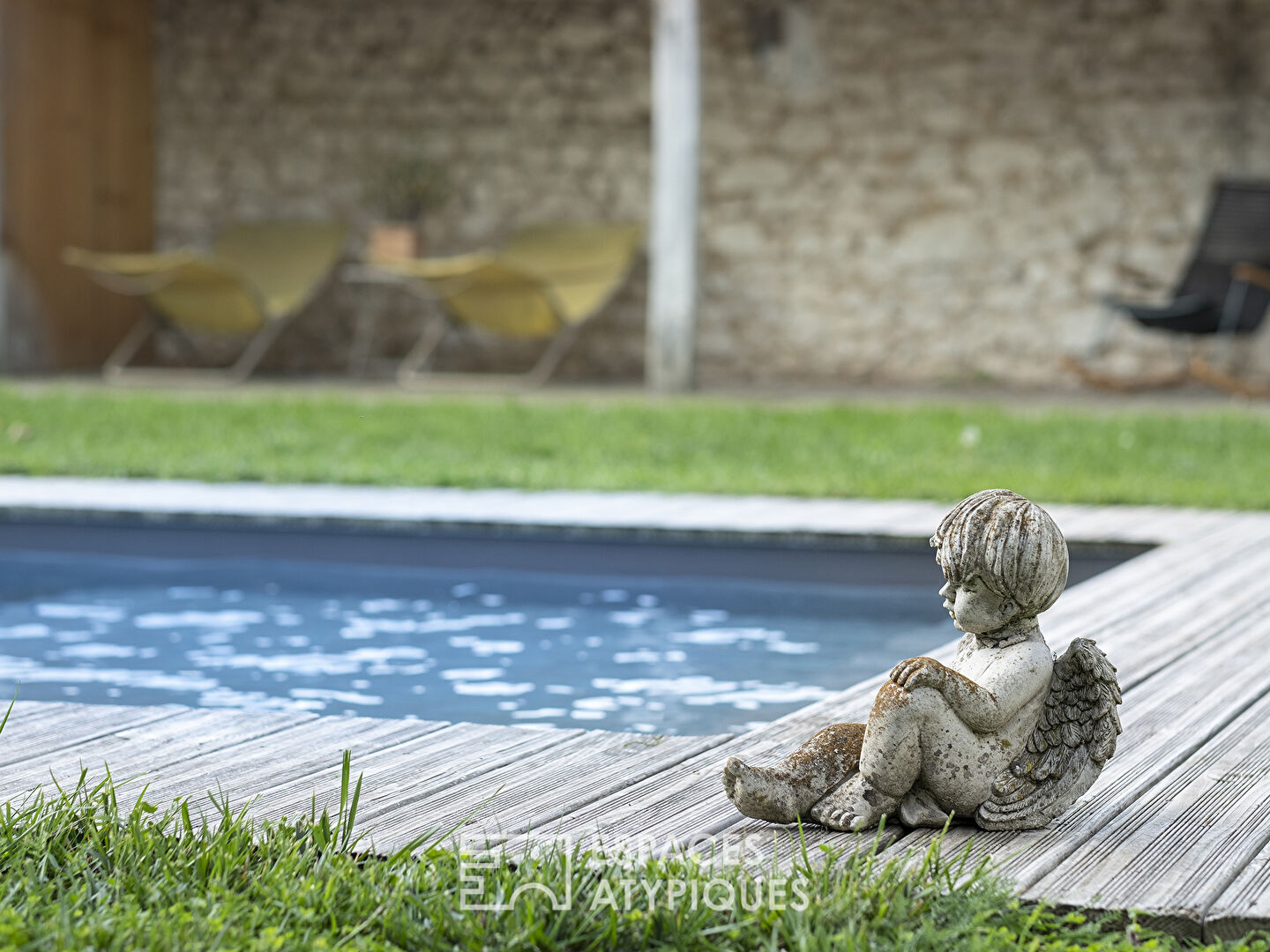 Superbe maison de maître avec piscine, à l’environnement verdoyant