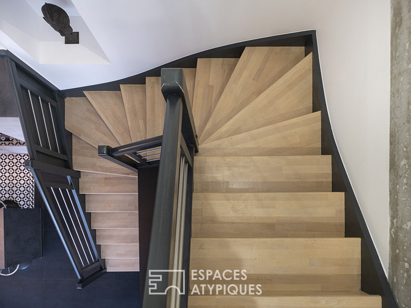 Duplex contemporain à l’esprit « loft », proche de la Loire