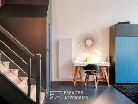 Duplex contemporain à l’esprit « loft », proche de la Loire