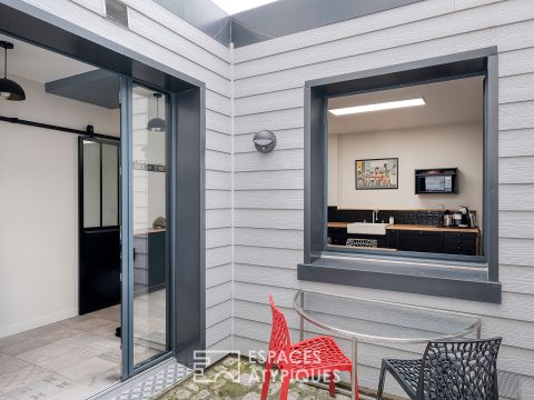 Appartement avec cour