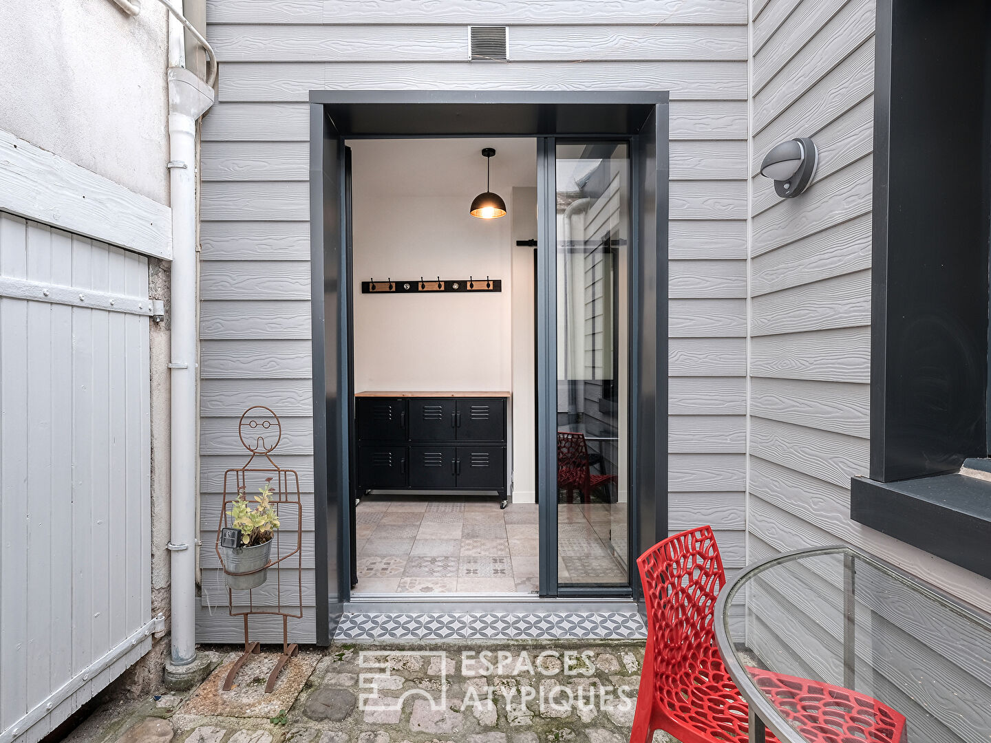 Appartement avec cour