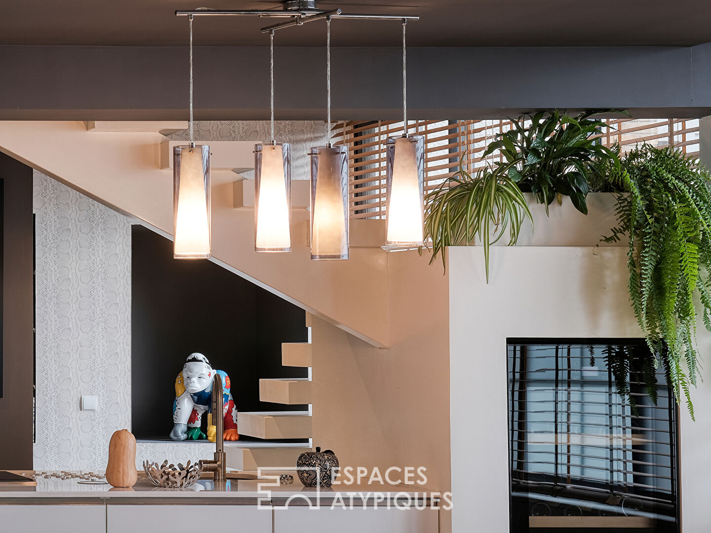 Duplex contemporain en dernier étage
