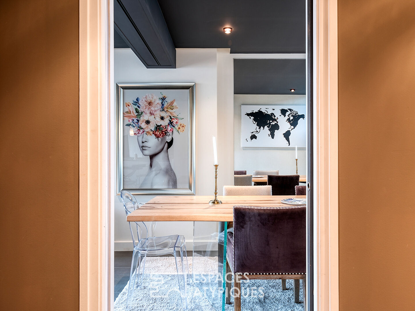 Duplex contemporain en dernier étage