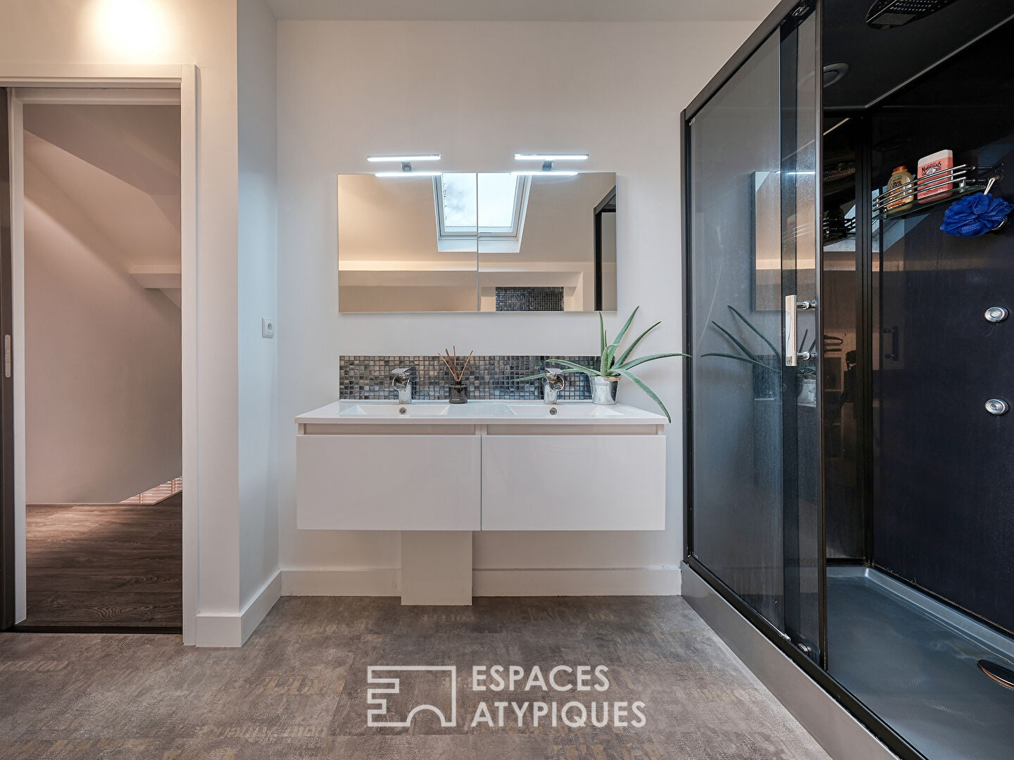 Duplex contemporain en dernier étage