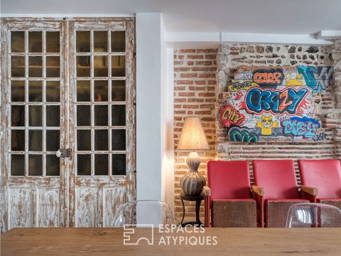 Maison de bourg rénovée avec jardin et proche du canal
