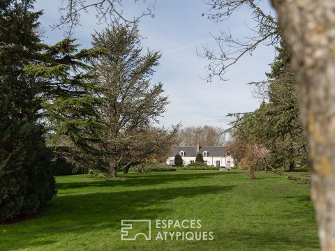 Authentique longère et son parc bucolique