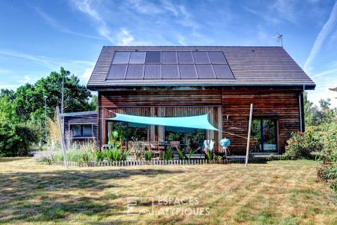 Maison contemporaine en bois labellisée BBC