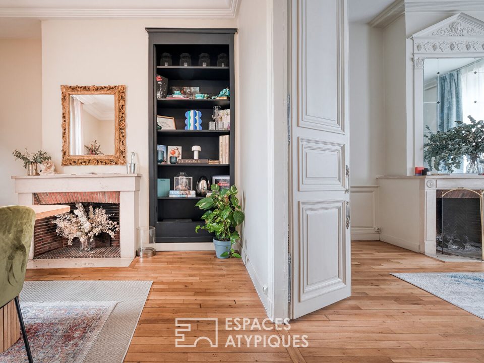 Maison bourgeoise revisitée et son jardin confidentiel