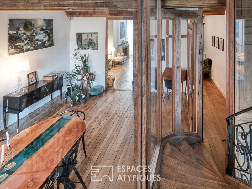 Triplex à l'esprit maison de ville