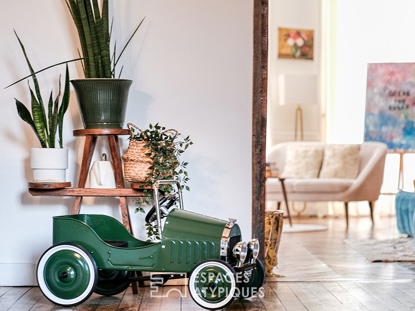 Triplex with a townhouse feel