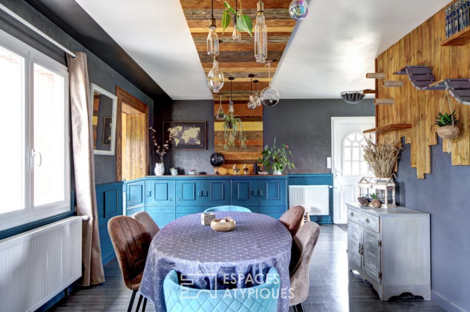 Maison rénovée en lisière de forêt