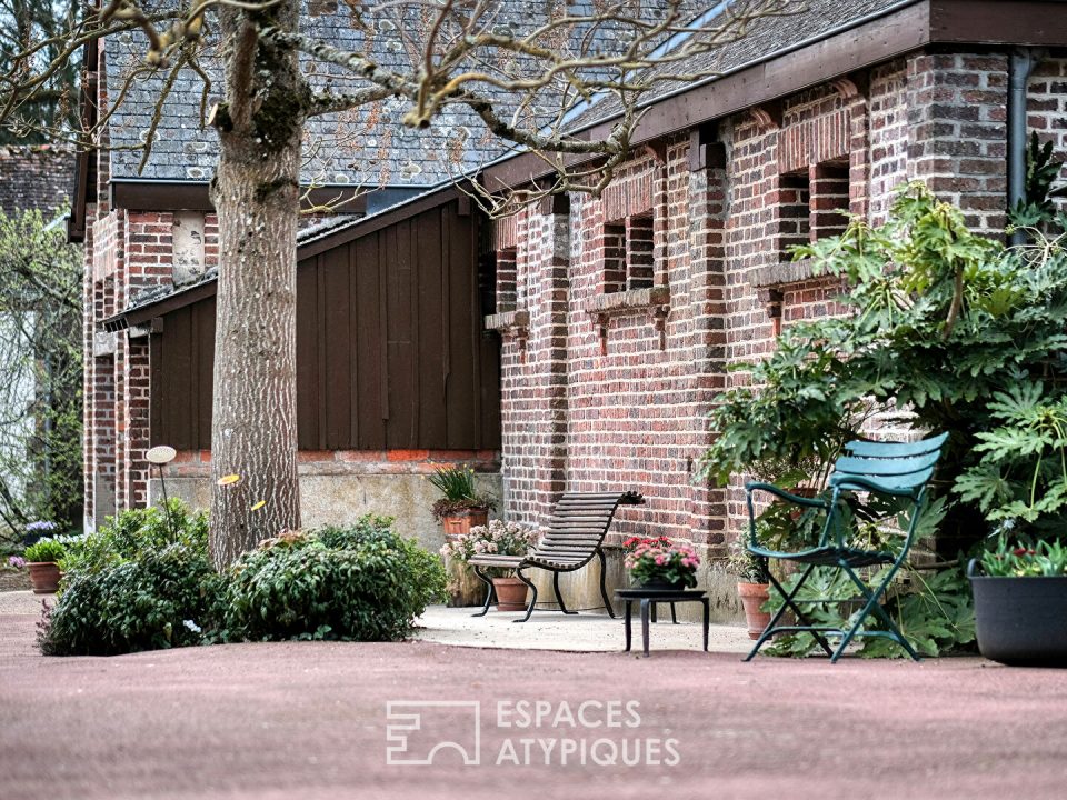 Maison ancienne fin XVIIIème et son ancien chai