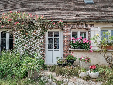 Maison de campagne avec sa piscine intérieure