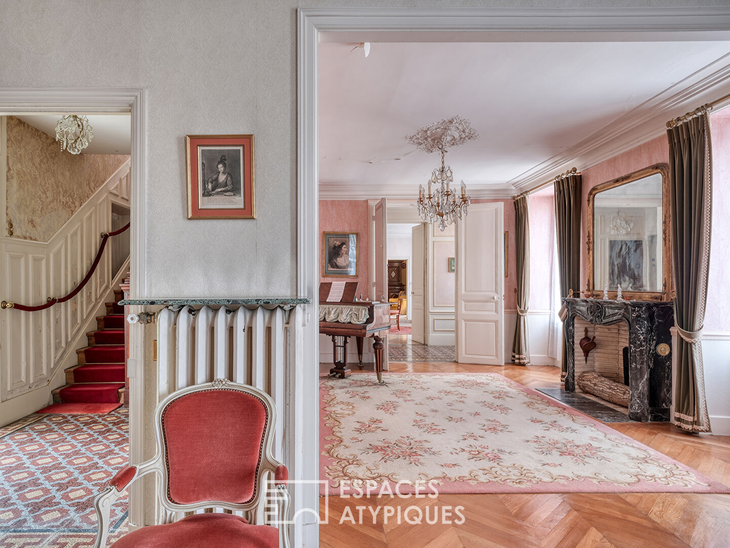 Grande maison bourgeoise de la fin du XVIIème