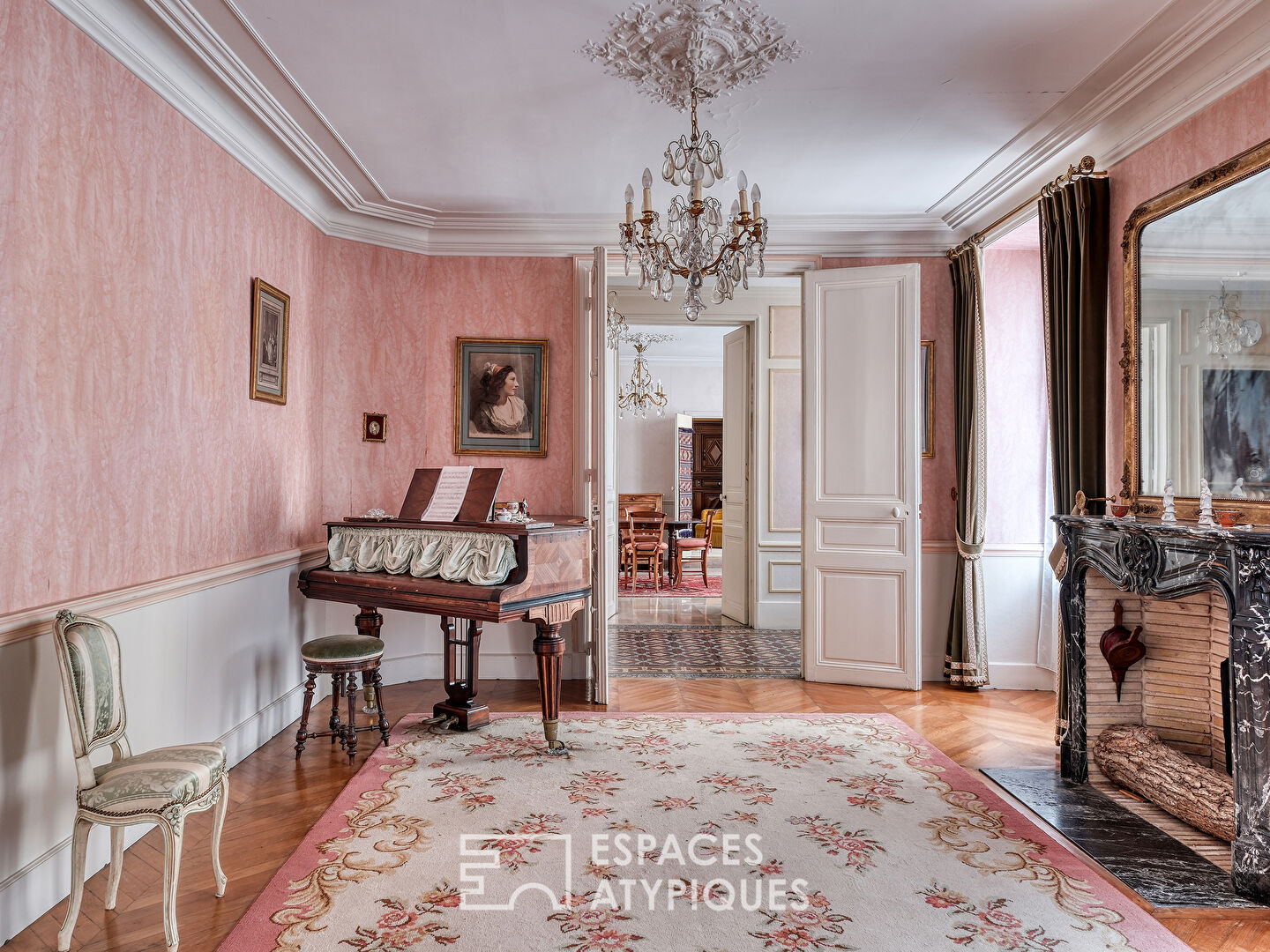 Grande maison bourgeoise de la fin du XVIIème