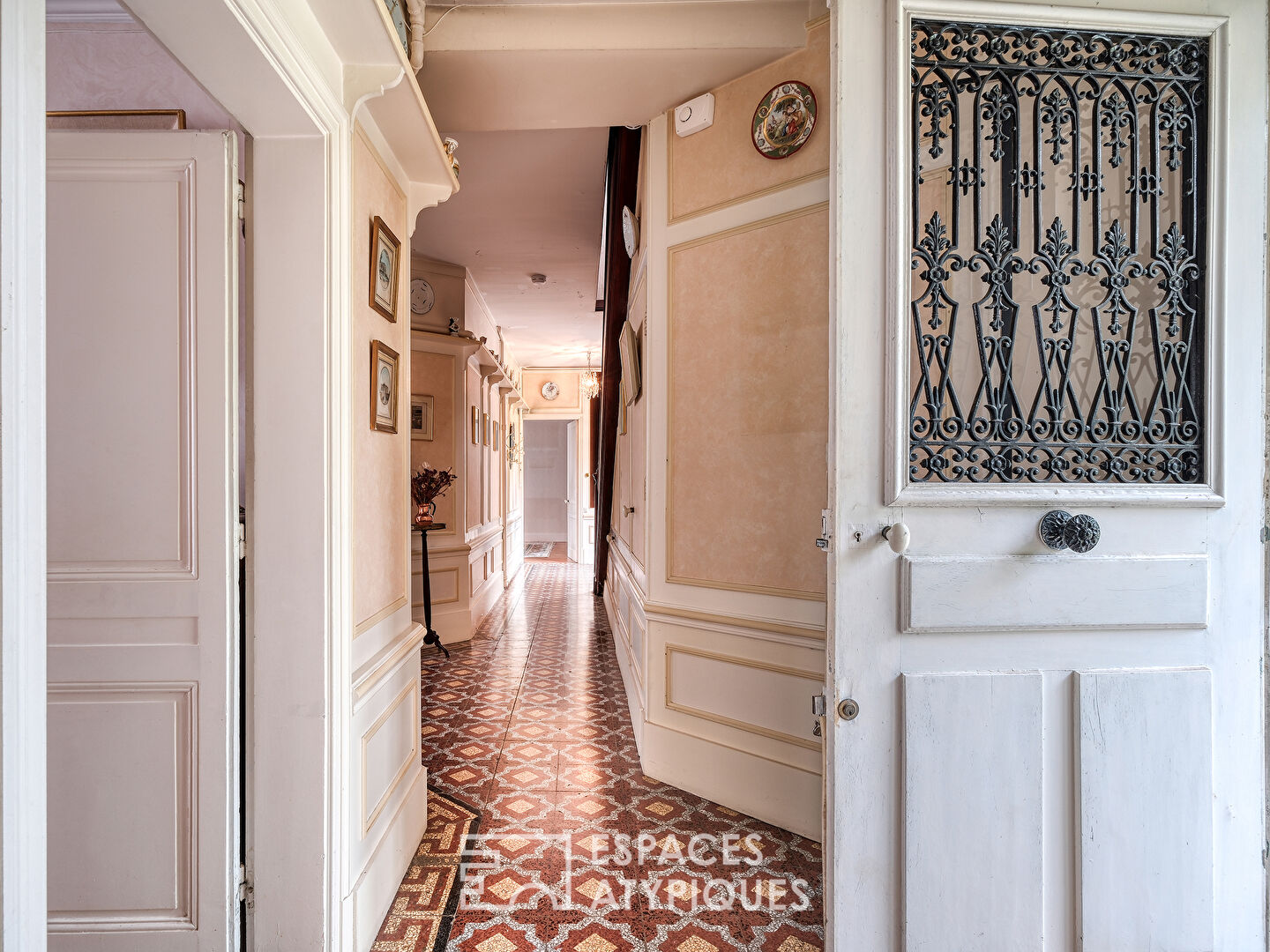 Grande maison bourgeoise de la fin du XVIIème