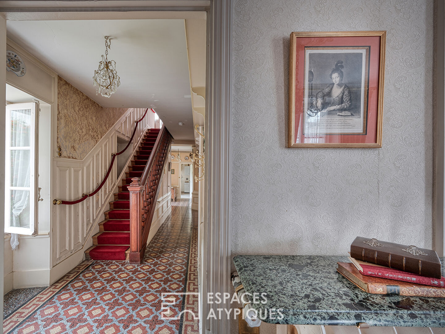 Grande maison bourgeoise de la fin du XVIIème
