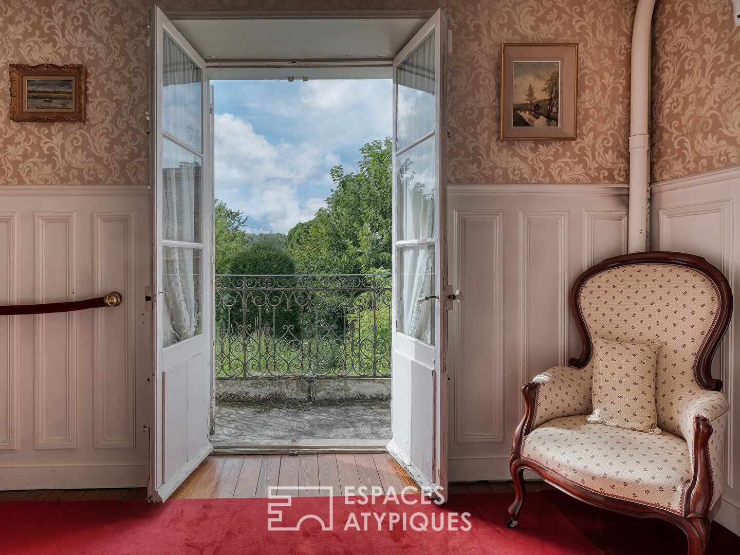 Grande maison bourgeoise de la fin du XVIIème