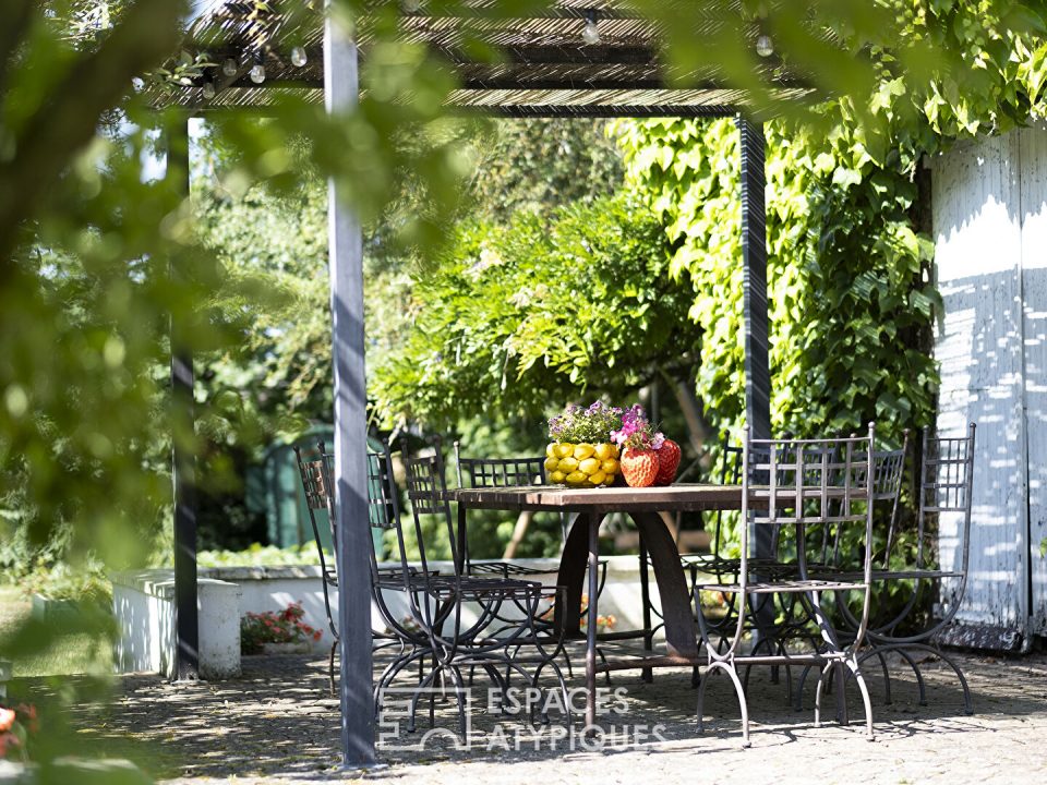 Magnifique maison de campagne au coeur d'un écrin de verdure