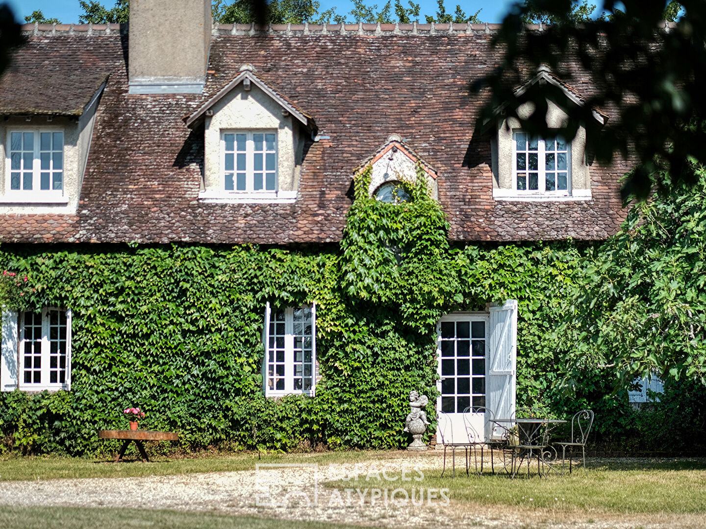 Magnifique maison de campagne au coeur d’un écrin de verdure