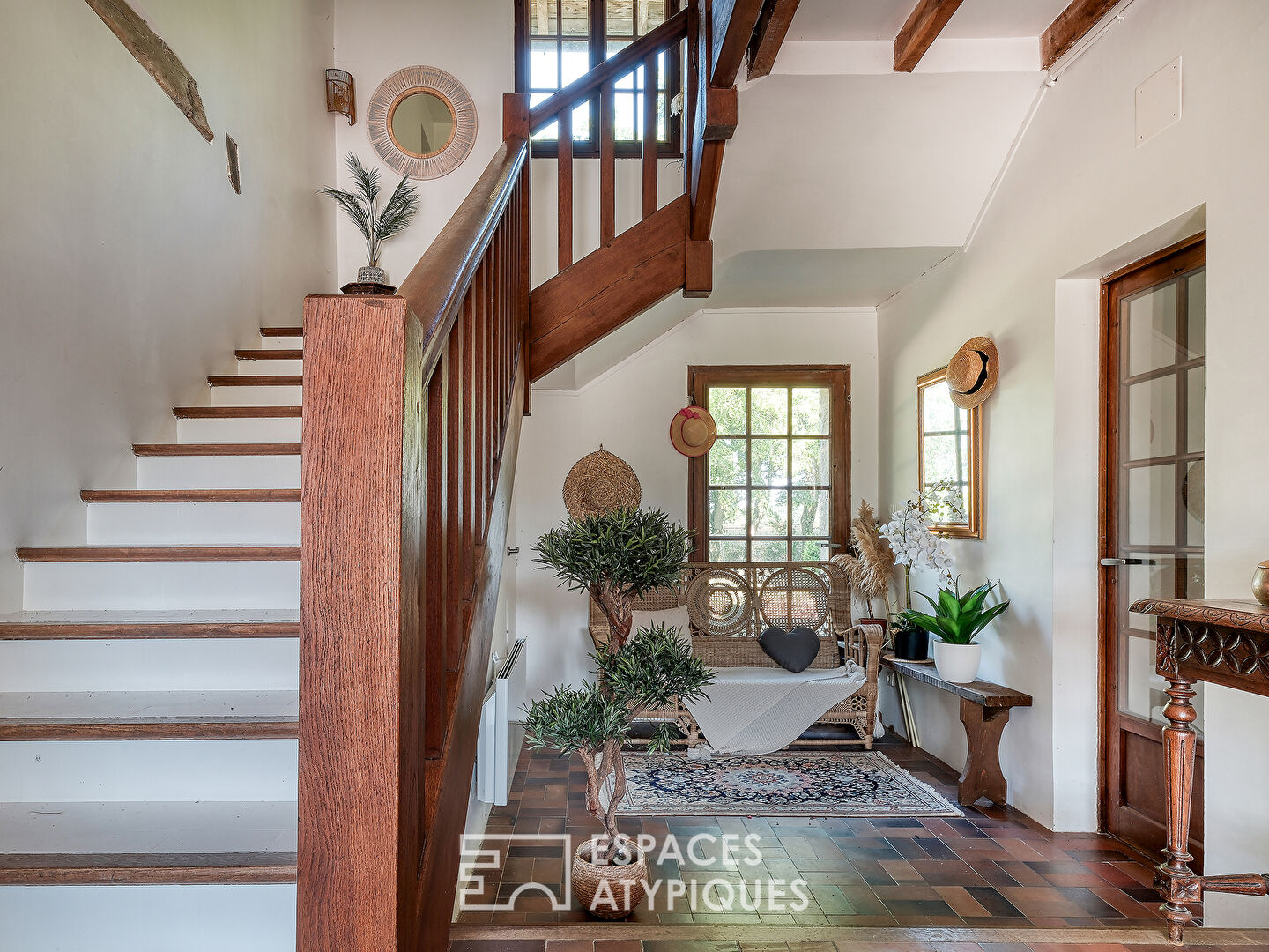 Magnifique maison de campagne au coeur d’un écrin de verdure